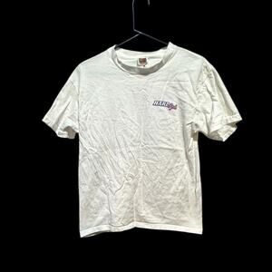 Vintage Hard Girls White T Shirt Women’s Cowgirl Checklist Size Large Rodeo